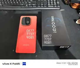 iQOO NEO 10 8/256 GB - GARANSI 2 TAHUN