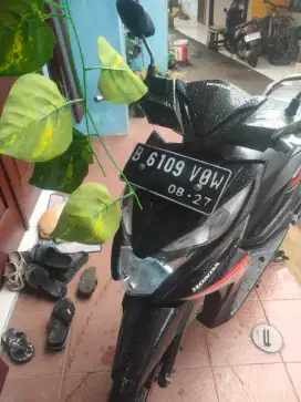 Jual MTR beat 2017 pajak hdp mepet  plat tangkot
