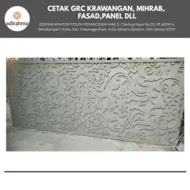ORNAMEN DINDING GRC KRAWANGAN