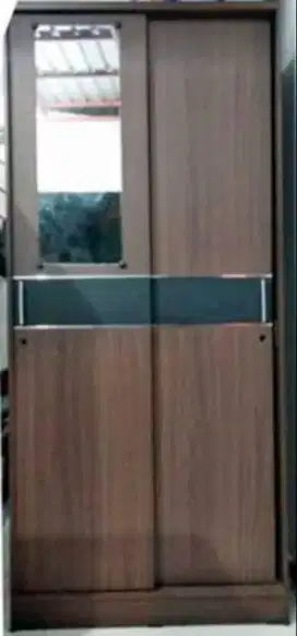 Lemari Pakaian Pintu Sliding Metropolis Sabo SL 80