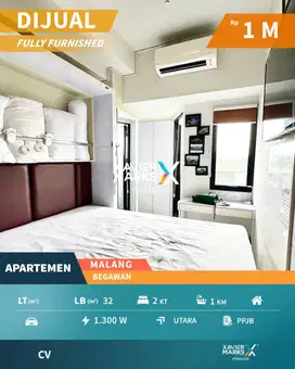 Super Murah Dijual Apartemen Begawan Tlogomas Malang Dekat UNISMA