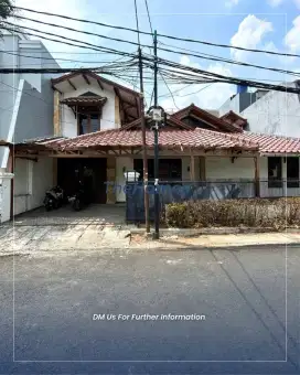Dijual Rumah cocok kantor akses 2 mobil lokasi Tebet Barat