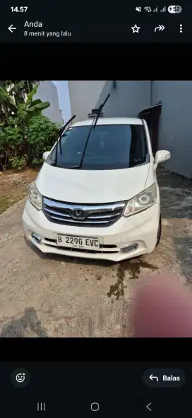 Di jual cepat mobil honda freed