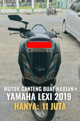 Dijual Yamaha Lexi 2019 – Siap Pakai!