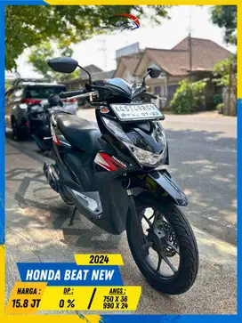 HONDA BEAT NEW 2024 LIKE NEW MASZEHH HIKMAH MOTOR KEPUH