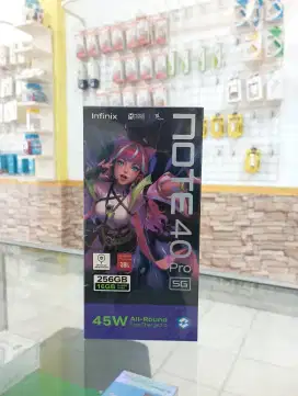 HP INFINIX NOTE 40 PRO 5G 8/256 + GARANSI 100%
