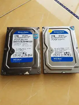 Harddisk 1tb WD Blue ORI sata 3 7200rpm sehat 100