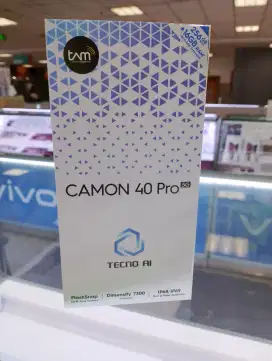 Tecno camon 40 pro 5g 8/256GB garansi resmi