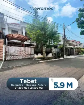 Dijual Rumah Tebet Gudang Peluru