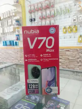 HP NUBIA V70 MAX 6/128 + GARANSI 100%