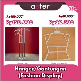 ANEKA HANGER UNTUK DISPLAY BARANG