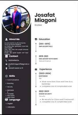Cari lowongan pekerjaan apa saja siap( I need Job)