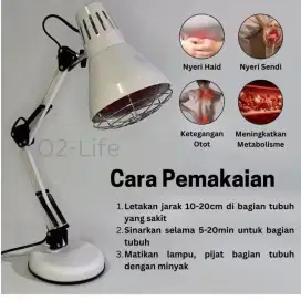 Lampu infra red terapi kesehatan