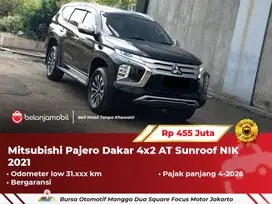 [ BERGARANSI ] Mitsubishi Pajero Dakar 4x2 AT Sunroof NIK 2021/2022