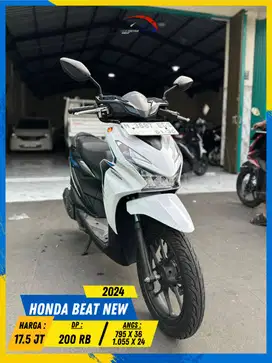 HONDA BEAT NEW 2024 LIKE NEW MASZEHH HIKMAH MOTOR KEPUH