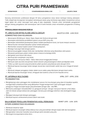 Cari pekerjaan Admin
