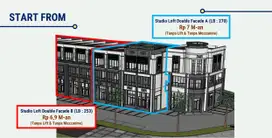 Aniva Studio Loft Hadap Jalan Persis Gading Serpong BSD