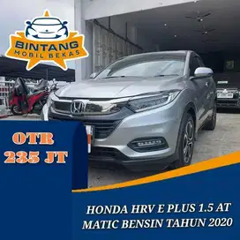HONDA NEW HRV E PLUS CVT 1.5 AT AUTOMATIC 1500 CC BENSIN TAHUN 2020