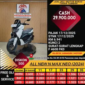 YAMAHA N MAX NEO TH 2024 PLAT F BOGOR PAJAK ON BISA CASH / KREDIT