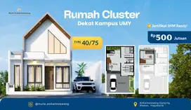 Rumah di Sleman Senyaman Villa + Taman Bermain Dekat Pasar Gamping