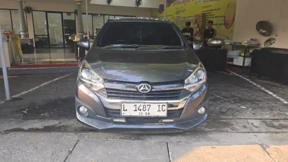 Daihatsu Ayla R A/T 2018 Grey Istimewa