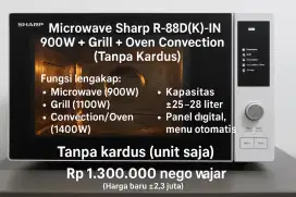 Microwave oven Sharp