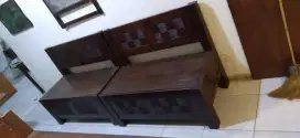 DIJUAL KURSI JATI MINIMALIS KEMBAR
