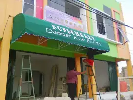 Tampiasan awning tampiasan canopy kain