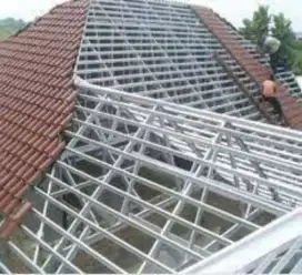 Melayani pemasangan rangka atap baja ringan