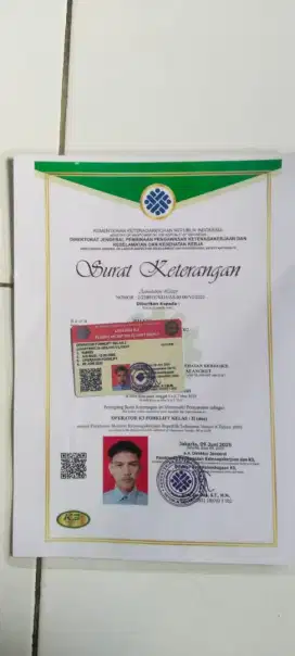 Jasa SIO & Serifikat, K3 Umum Dan SILO Alat Berat