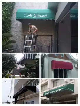 Tampiasan rumah canopy kain / bahan