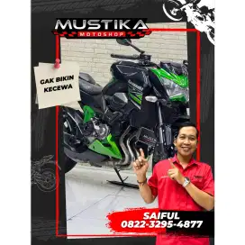 Perfect Condition!!Kawasaki Z800 2013 Full Paper Plat Panjang-Mustika