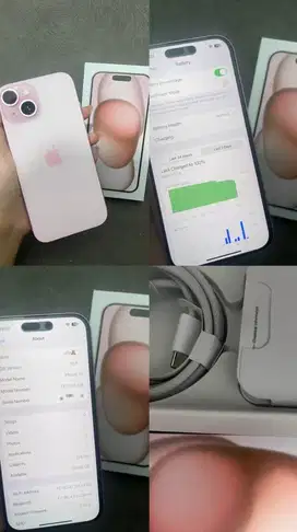 Iphone 15 pink 128 inter