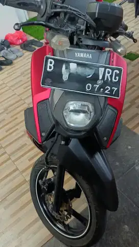 X ride 2018 Merah Hitam