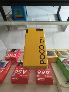 [ berminat wa saja ] Poco C71 4/128 Garansi resmi 15bln