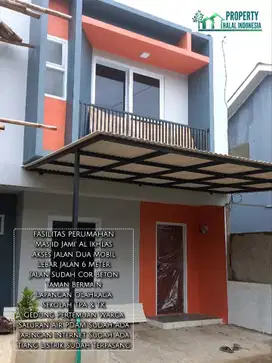 Jual Rumah Murah Dua Lantai Siap Huni Laladon Ciomas Bogor Desain Mode