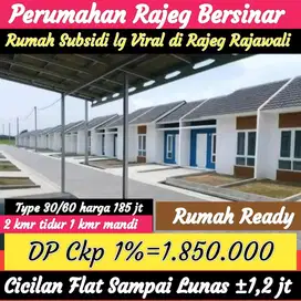 DP 1% boking 2 jt Cicilan 1,2 flat di Perum Rajeg Bersinar