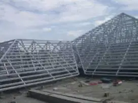 Melayani pemasangan rangka atap baja ringan