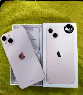 Iphone 13 pink 128gb Ex:ibox lecet pemakaian dan garansi dan 97%