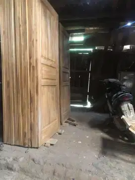 Pintu kayu jati 80x200