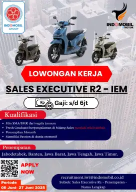 Loker Sales Motor Listrik