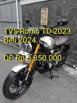 Ronin TD 2023. Beli 2024. Pajak ON. Mulus. Original. Cash/Kredit/TT