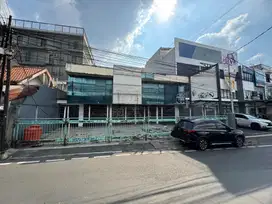 Lahan Ruko Gandeng Radio Dalam 648m2 Strategis Hadap Jalan Raya