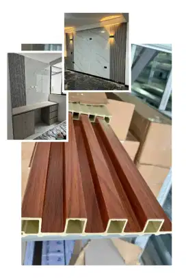 Panel dinding bahan/terpasang