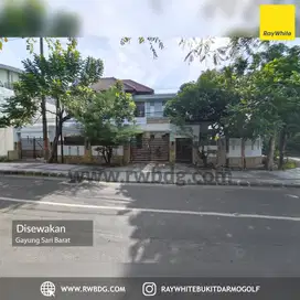 Rumah Disewakan Gayungsari Barat, Besar & Siap Huni
