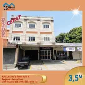 DIJUAL CEPAT MURAH RUKO BOULEVARD 3.5 LANTAI TAMAN SURYA JAKARTA BARAT