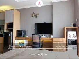 Disewakan Apartement Menteng Park Type Studio Furnished Lantai Sedang