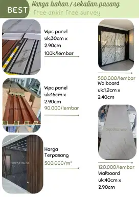 Panel Penghias ruangan