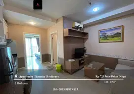 Sewa Apartment Thamrin Residence High Floor 1BR Furnished View City
