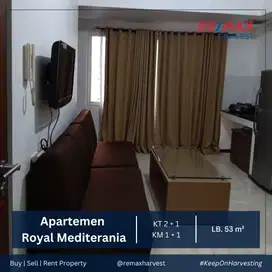 Dijual Murah Apartemen Royal Mediterania Full furnished